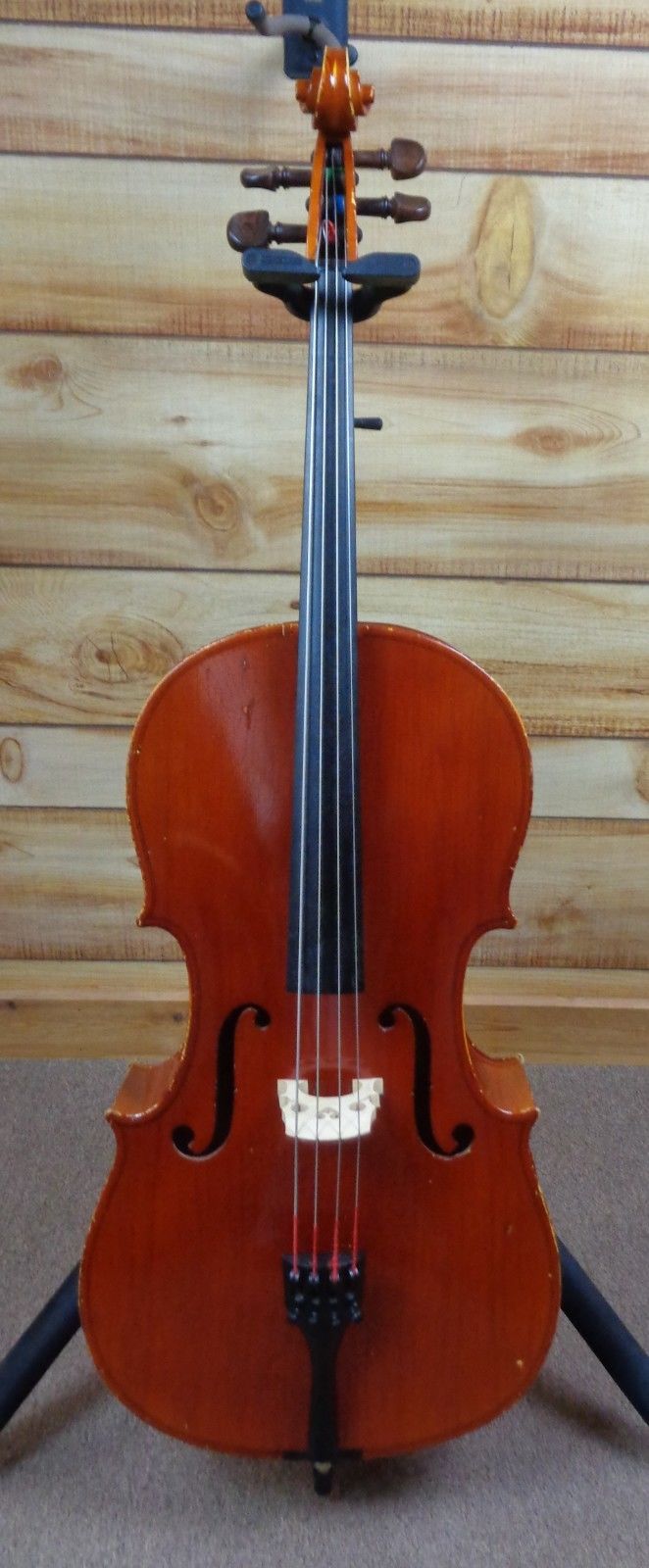 Used 1985 Glaesel CE44 1/2 Size Cello w/Bow and Bag