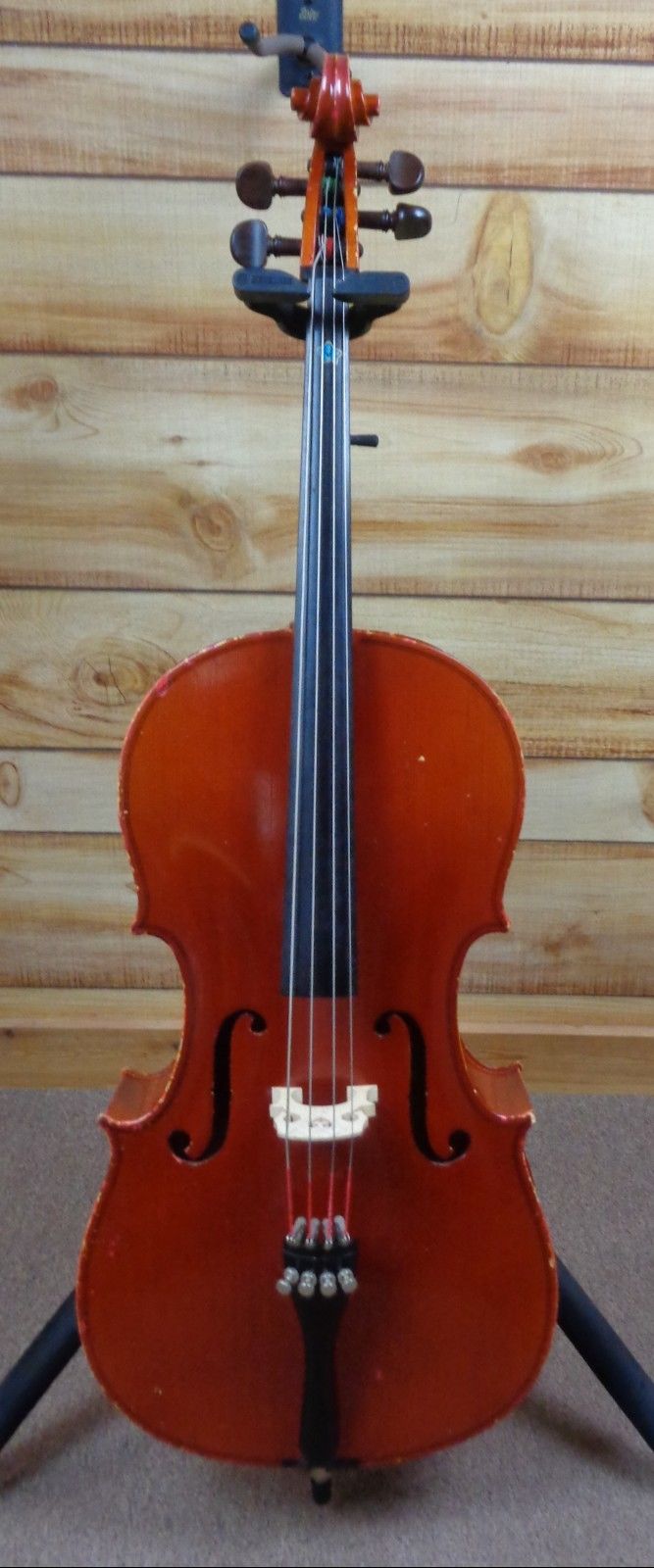 Used 1984 Glaesel CE44 1/2 Size Cello w/Bow and Bag