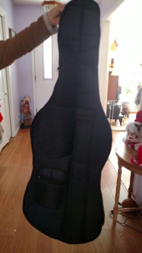 Cello Case 4/4 Electric, Bow Compartment, Small, Large Accessory Compartments