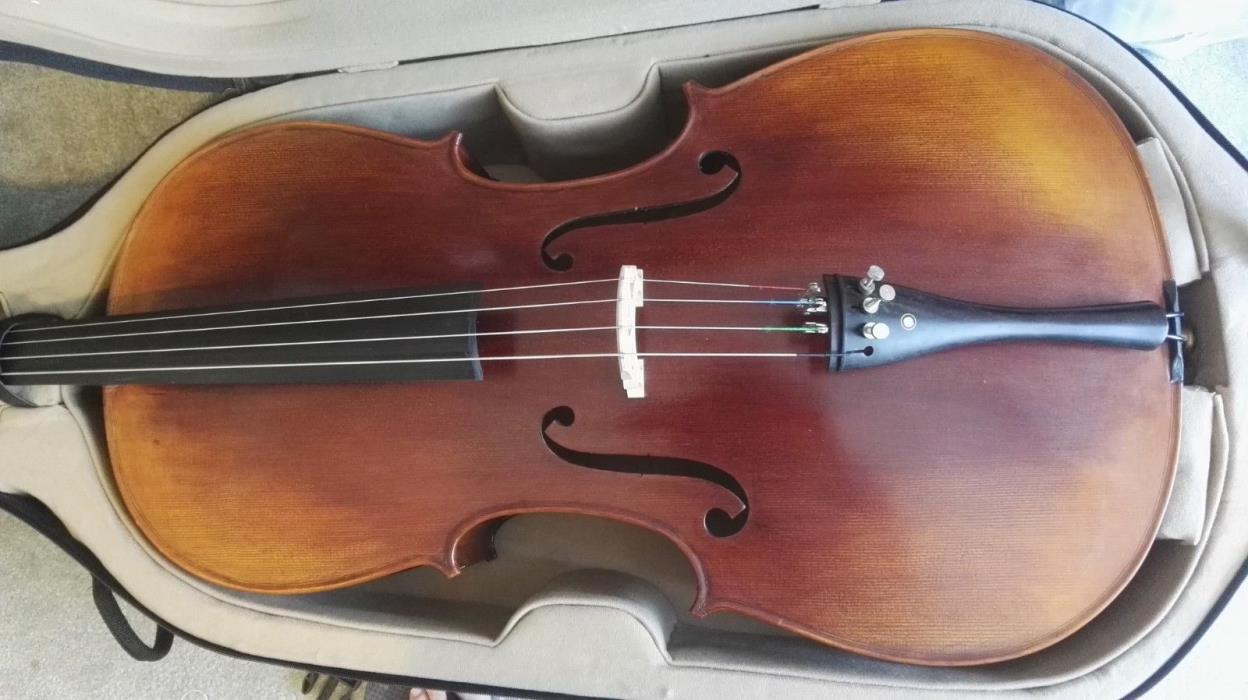 Handmade Professional Master Cello Full Size 4/4 With Bow/Case