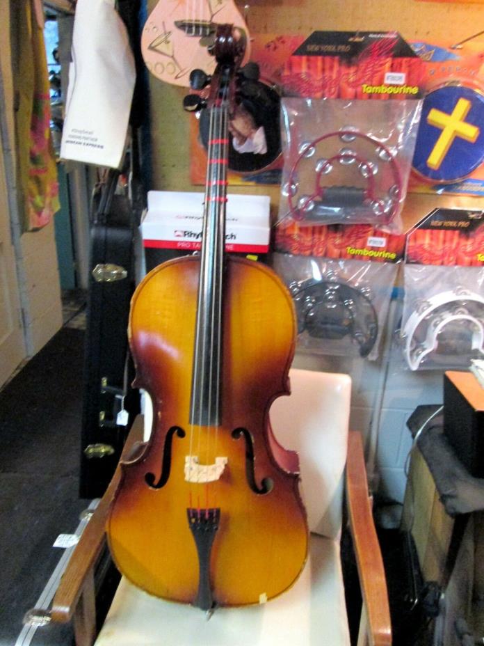 ENGLEHARDT Cello model E5534 USA Made string orchestra instrument 3/4 size