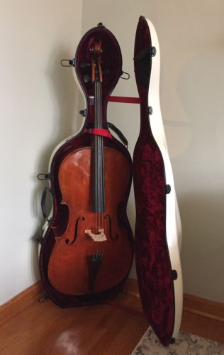 New Full Size 4/4 Cello Antique Finish With Case And Bow.