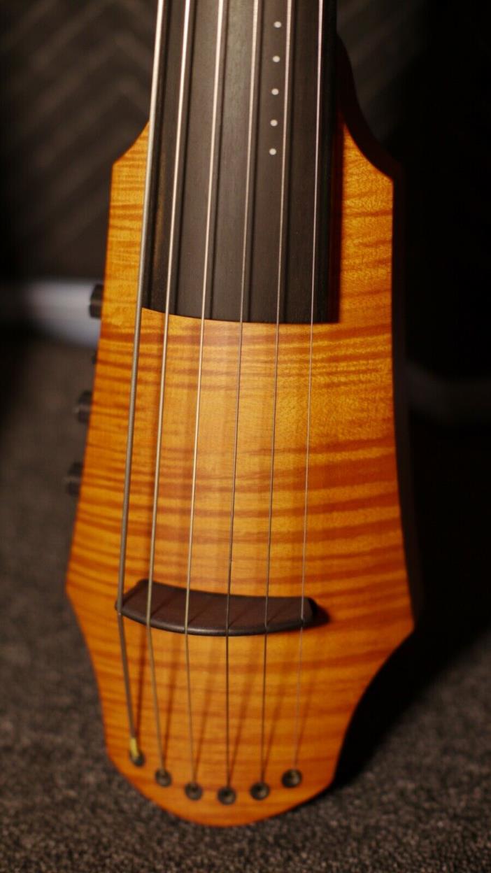NS Design CR6 6-string Electric Cello or Viola da Gamba, Mint, with Accessories
