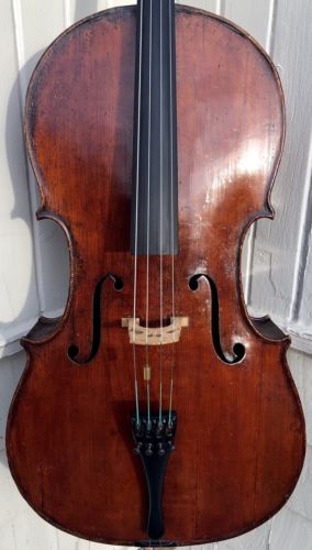 1891 cello by Eduard Adler (Grünberg)