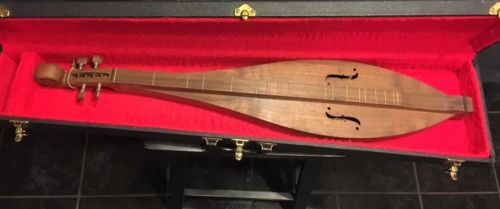 Vintage 1980 McSpadden Mountain View George Looney Dulcimer Shoppe W/Hard Case