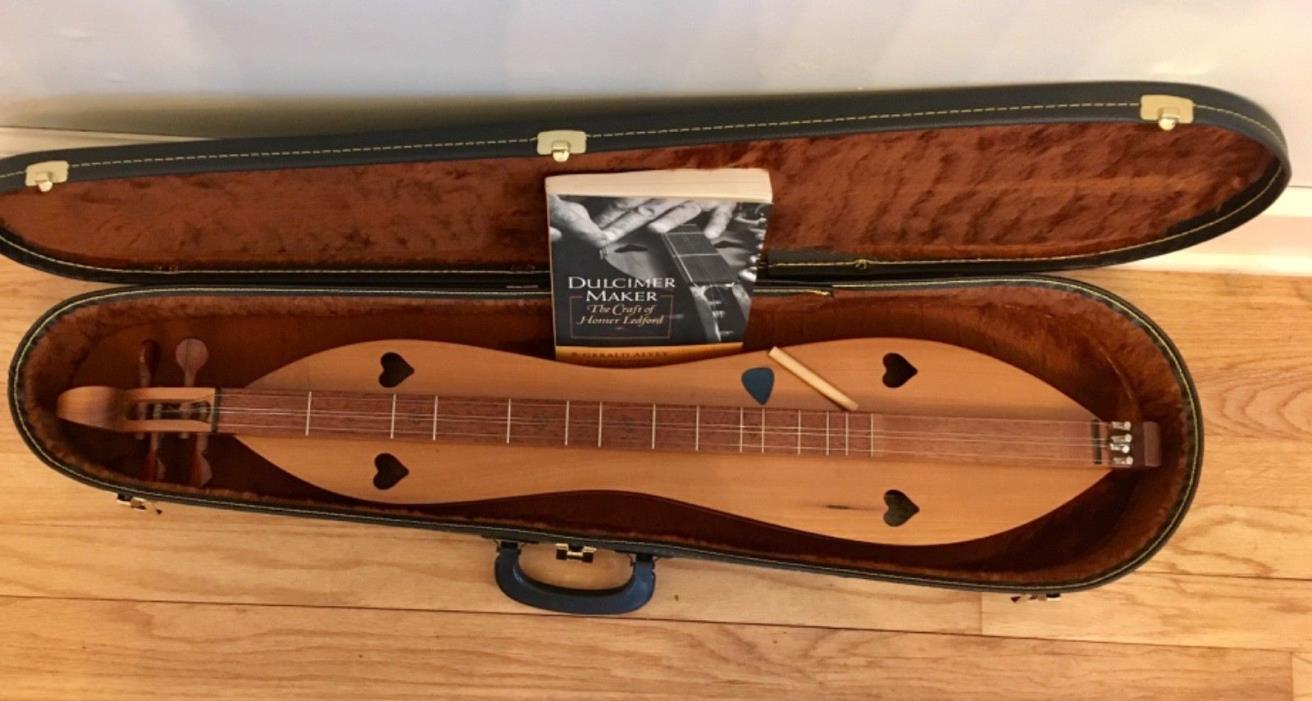 HOMER LEDFORD DULCIMER with plush case and book - EXCELLENT