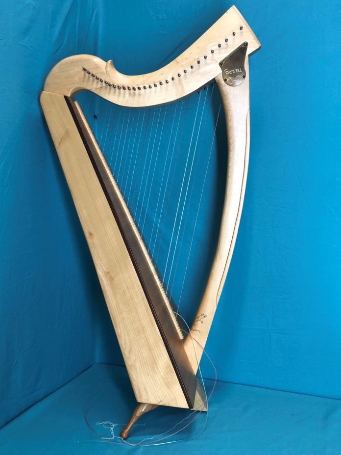 Chris Caswell Celtic Harp #594 - 29 String - Made in the Summer 1985