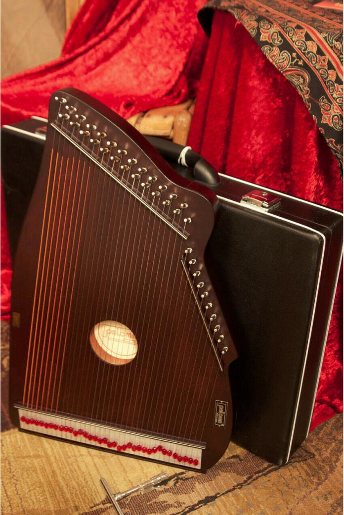New Paloma Swarmandal  | Zither Tanpura Santoor Harp Hammered Dulcimer Tabla