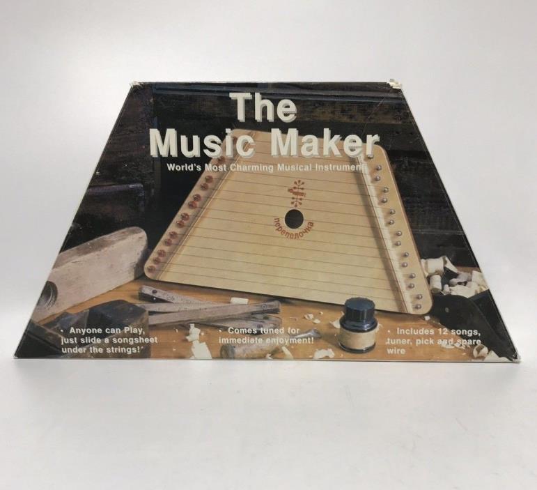 Nepenenoyka The Music Maker Lap Harp Dulcimer Musical Instrument With Music!