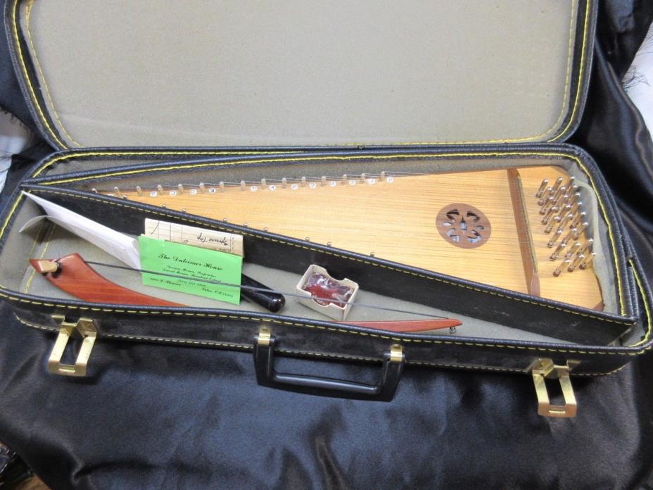 1987 Hand made Bowed Psaltry Tom Fellenbaum hand signed Great Shape!!!