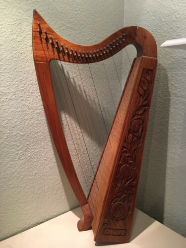 22 Strings DEURA Celtic Irish  Harp Lap FOLK