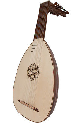 Roosebeck 30.25 Inch Deluxe Lute 8 Course Padded Gig Bag Left Handed