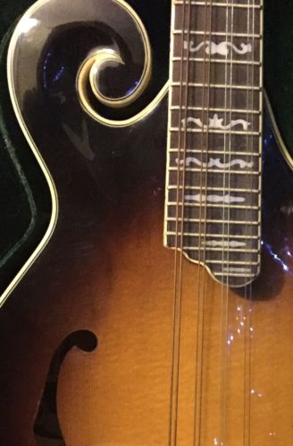 Epiphone MM-50 Mandolin 1996 Korean Built F-style W/ Hard Shell Case