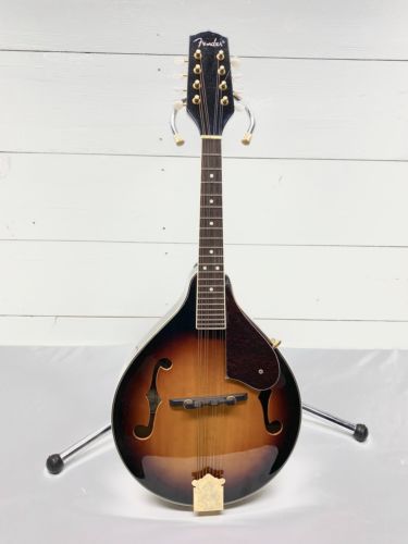 Rare Fender FM-53S SB Mandolin w/ Gold Tailpiece / Includes Hard Case