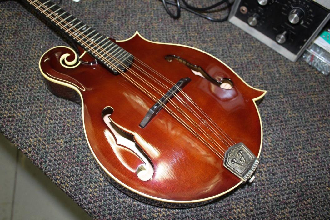 2004 Weber Bitterroot F Style Mandolin - Great Deal - Signed By Bruce Weber