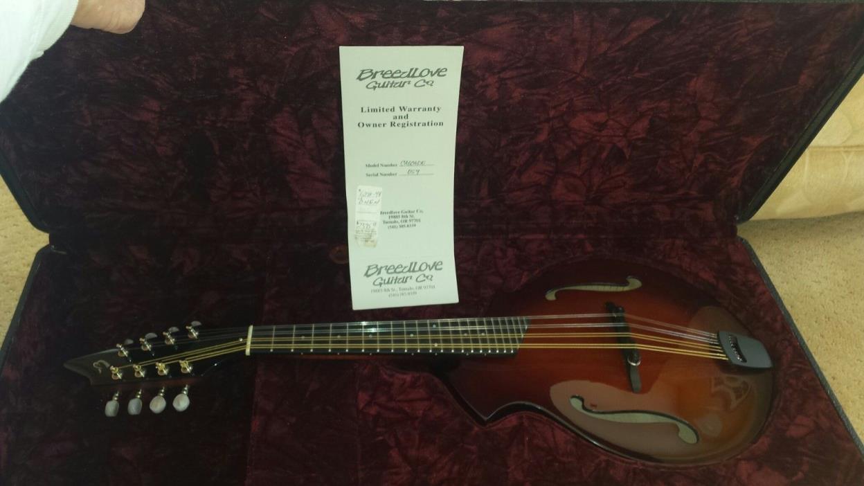 breedlove k5 cascade mandolin vintage 1993 stunning MINT condition w case