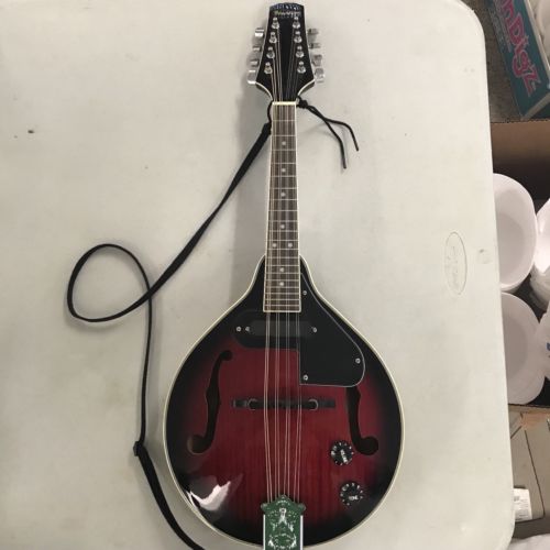 Starion Red Acoustic/Electric Mandolin