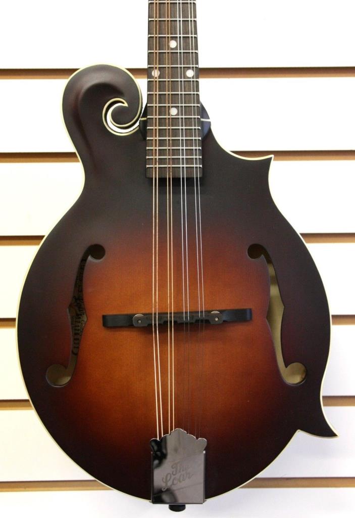 The Loar LM-310F Honey Creek F-Style ACOUSTIC MANDOLIN Brownburst w Padded Case