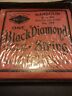 Vintage Black Diamond Mandolin D or 3rd & G or 4th Steel 3 strings Silver Plated