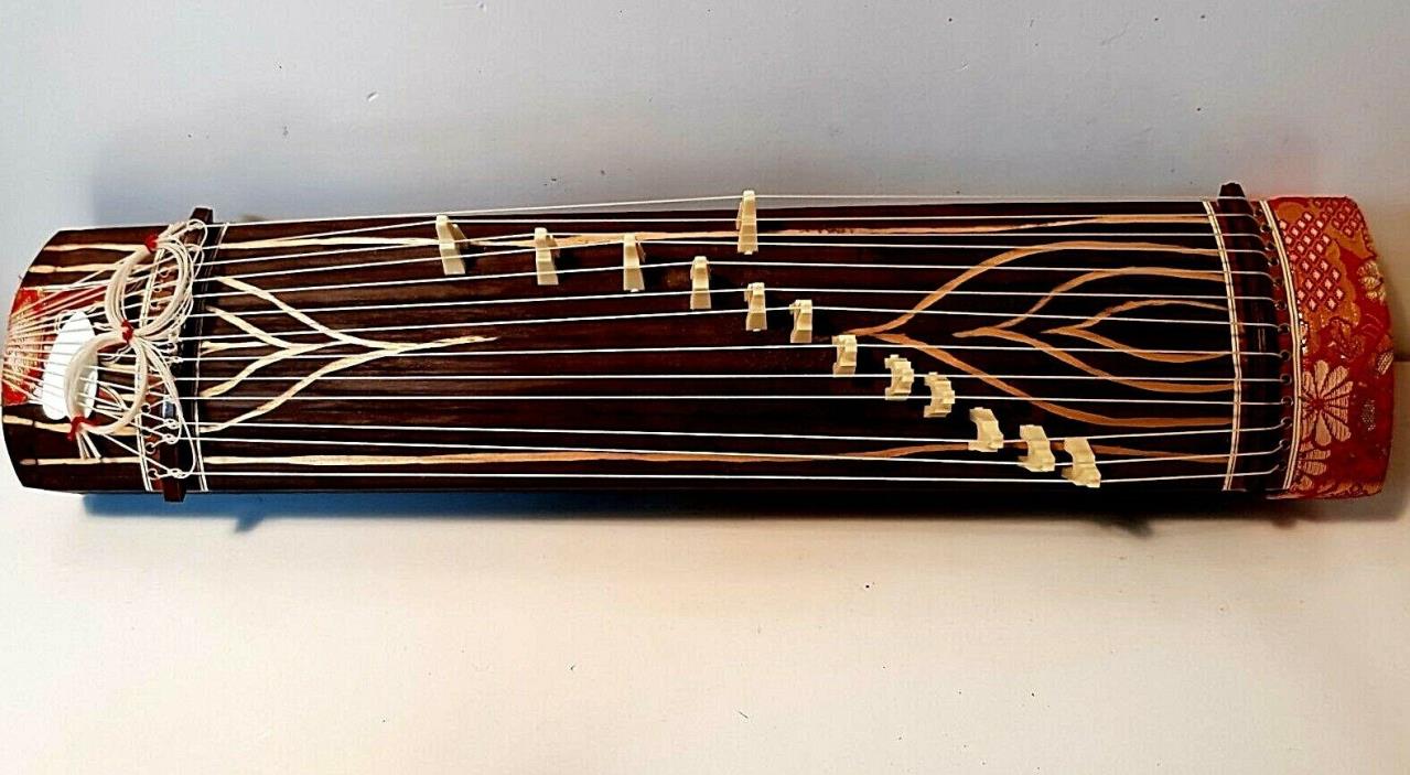 Authentic Japanese Koto Musical Instrument /Guitar Pic & notes / 