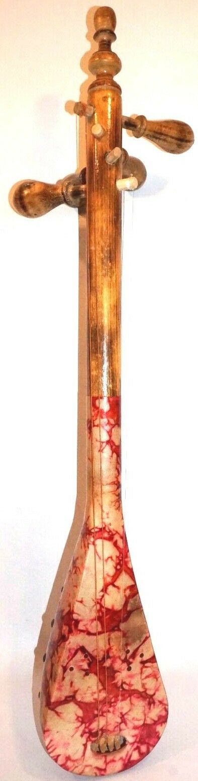 Handmade Persian Tar 4 Stringed Instrument