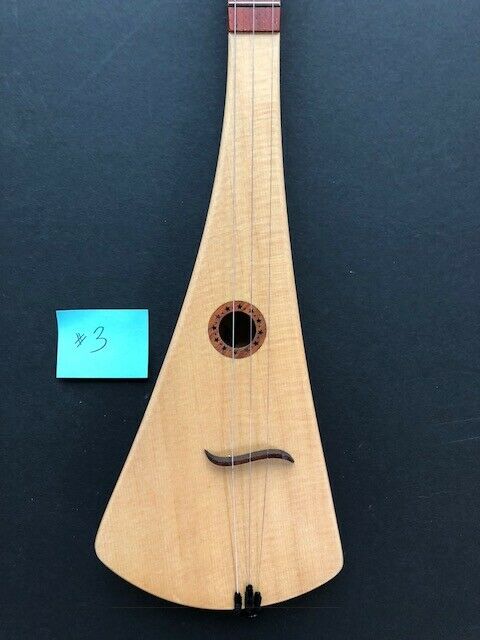 Spruce D Grand McNally Strumstick with Stars & Dots Rosette Inlay