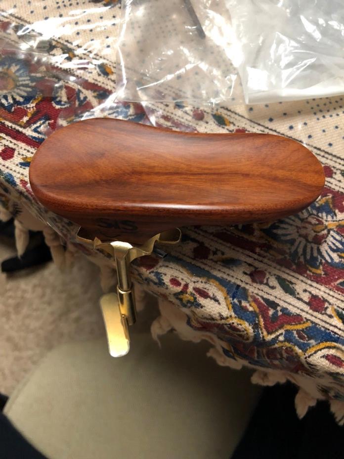 Sas Violin Viola For Chinrest Red Sandalwood New Unused, but opened