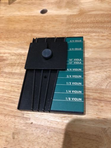 Violin Luthier Tools.  Bridge Spacing Device.
