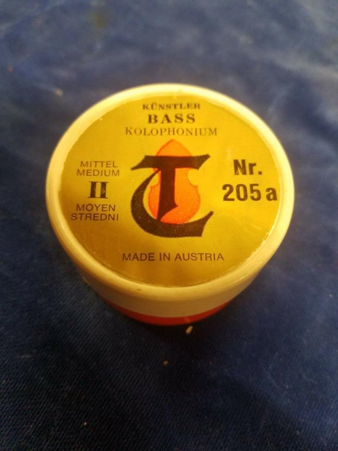 Vintage NOS Kunstler Bass Rosin Nr. 205A (C16-1-A)