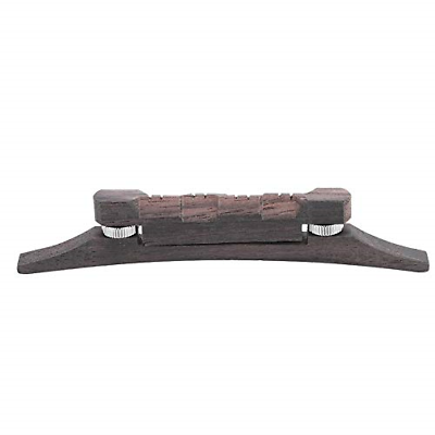 Mandolin Bridge, Adjustable Compensated Mandolin Strings Bridge Rosewood for