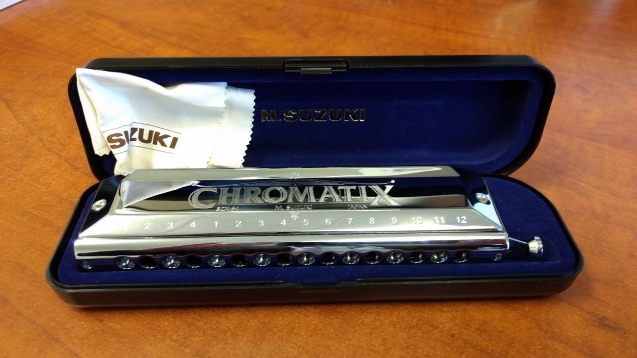 Suzuki Chromatix SCX-64 Harmonica - Like New