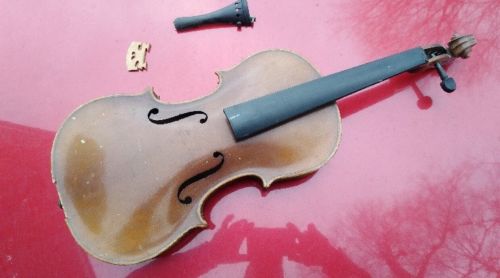Copy Of Antonius Stradivarius For Restoration Or Use As Parts