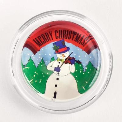 Magic Rosin Merry Christmas Snowman Violinist Violin Viola Rosin