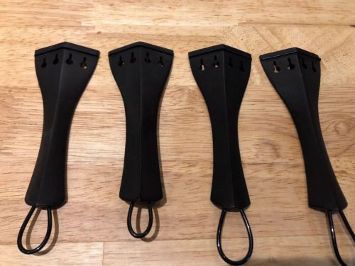 4 Hill Style Violin Tailpiece Ebony.  4/4 Size. New.