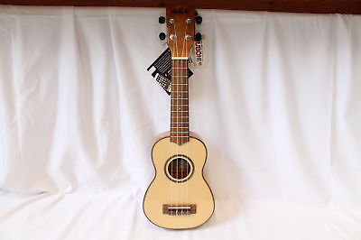 Kala KA-FMSG Solid SPruce Flame Maple Soprano Ukulele
