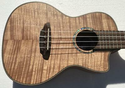 Luna UKE HTC EXM High Tide Exotic Mahogany Concert Ukulele with Gig Bag