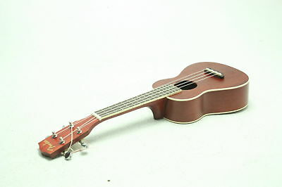 Fender Seaside Compact Lightweight Soprano Ukulele Portable Natural Mahogany