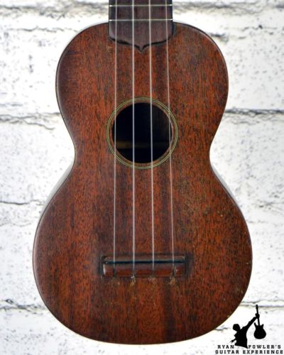 Vintage 1920's Martin Style 0 Ukulele w/ OHSC