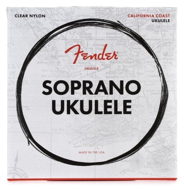 NEW Fender California Coast Ukulele Strings - 073-0090-402
