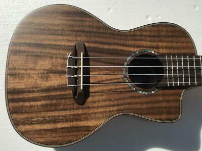Luna UKE HTC KOA High Tide Concert Ukulele A/E Koa with Gig Bag