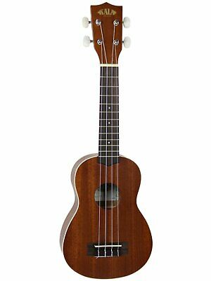 Kala Mahogany Soprano Ukulele with Binding