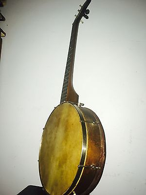 Very Old Rare Beautiful Heavy Antique Banjo