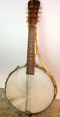 Dixie Brand Banjo Mandolin B & J New York 9-7/8