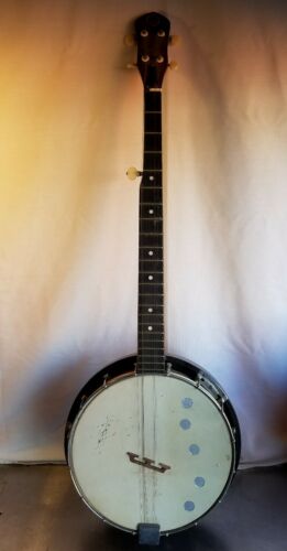 Vintage Banjo 1960s Kay 4 String For Restoration