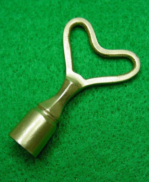 Vintage Brass Banjo Key Wrench --- Rare