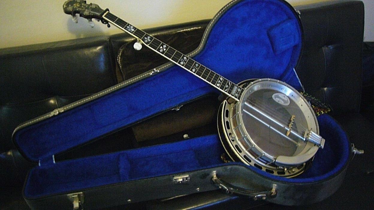 Vintage Alvarez Silver Belle Resonator Banjo circa1980 Made in Japan