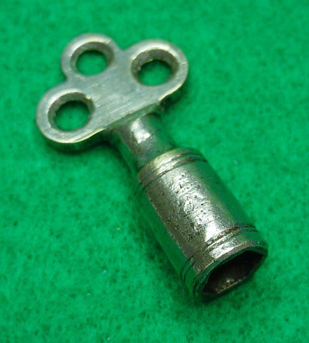 Old Chrome Plated Brass Banjo Key Wrench