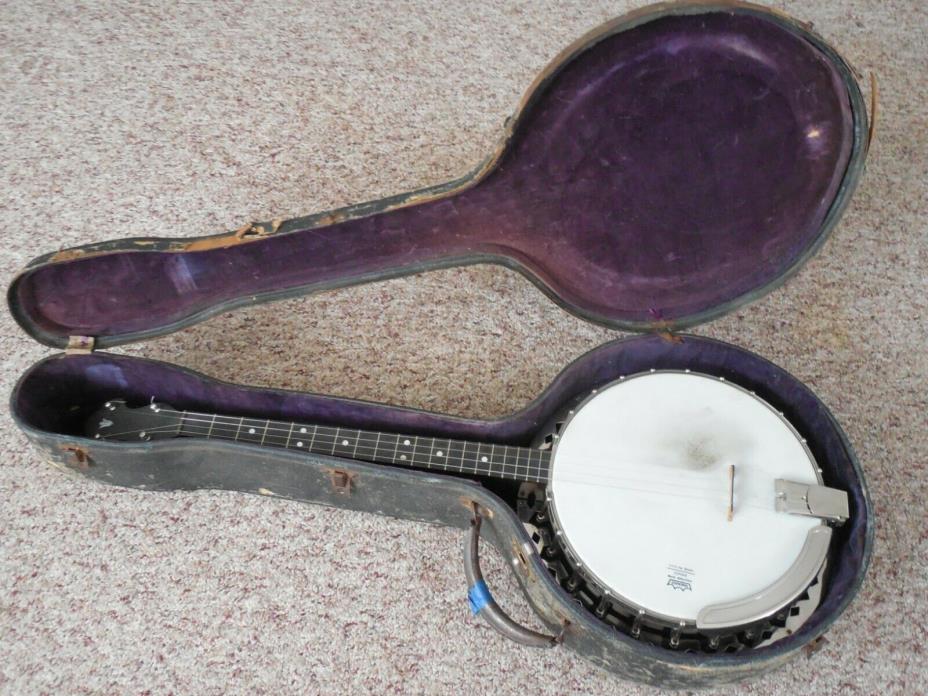 Vintage Slingerland May Bell Tenor Banjo