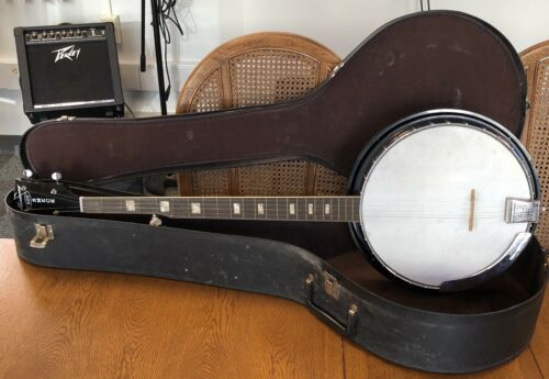 Vintage Roy Smeck Harmony 5-String Banjo