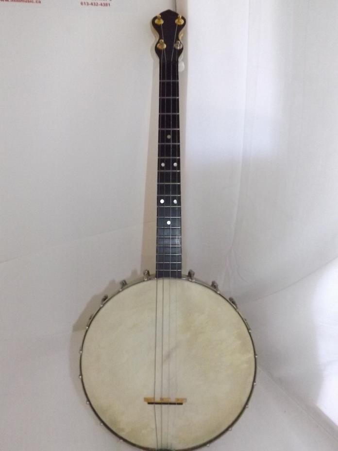 Vintage 17 fret Tenor Banjo,no case,no name